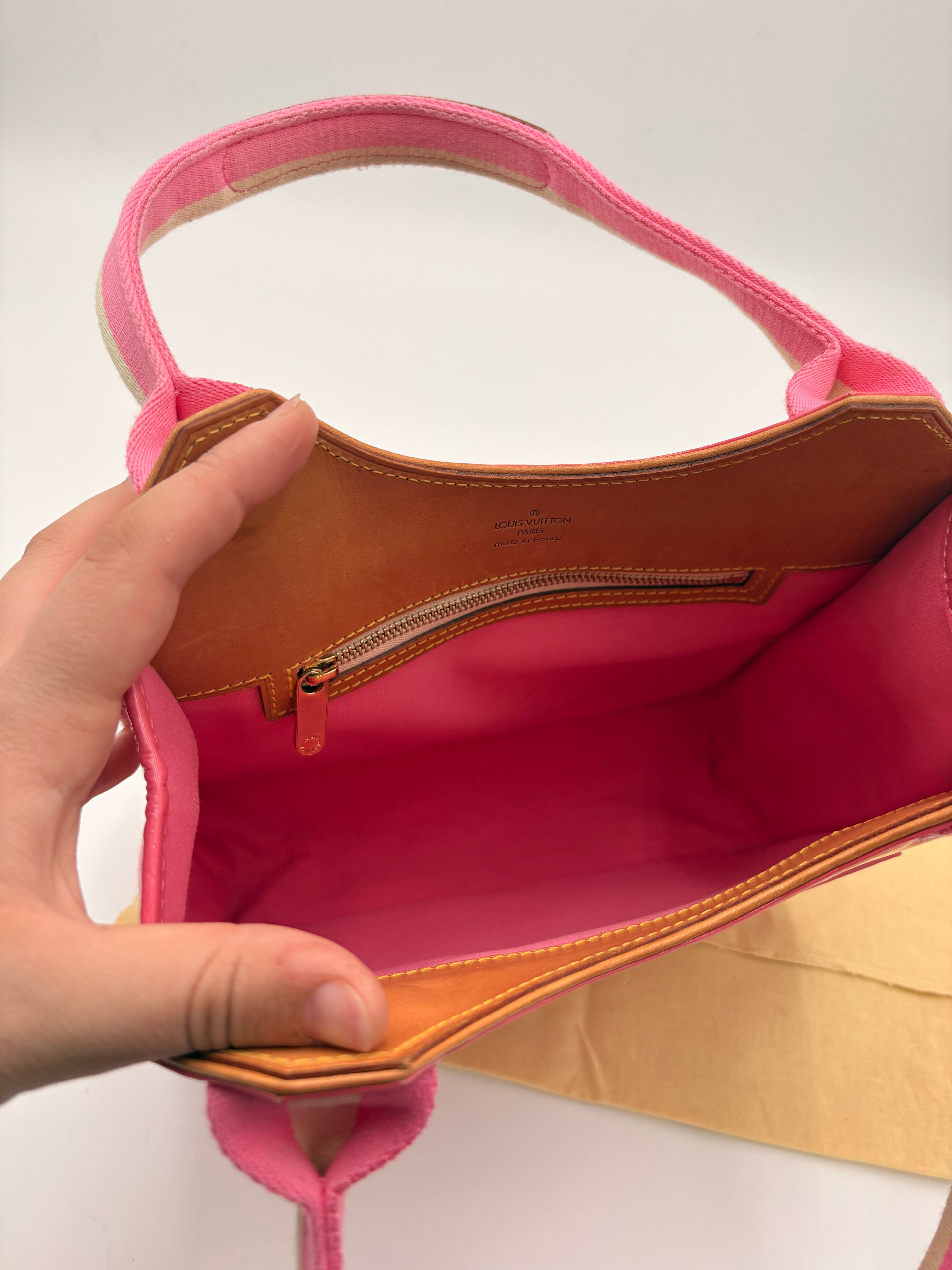 Louis Vuitton Kathleen – Monogram Mini Lin Rosa