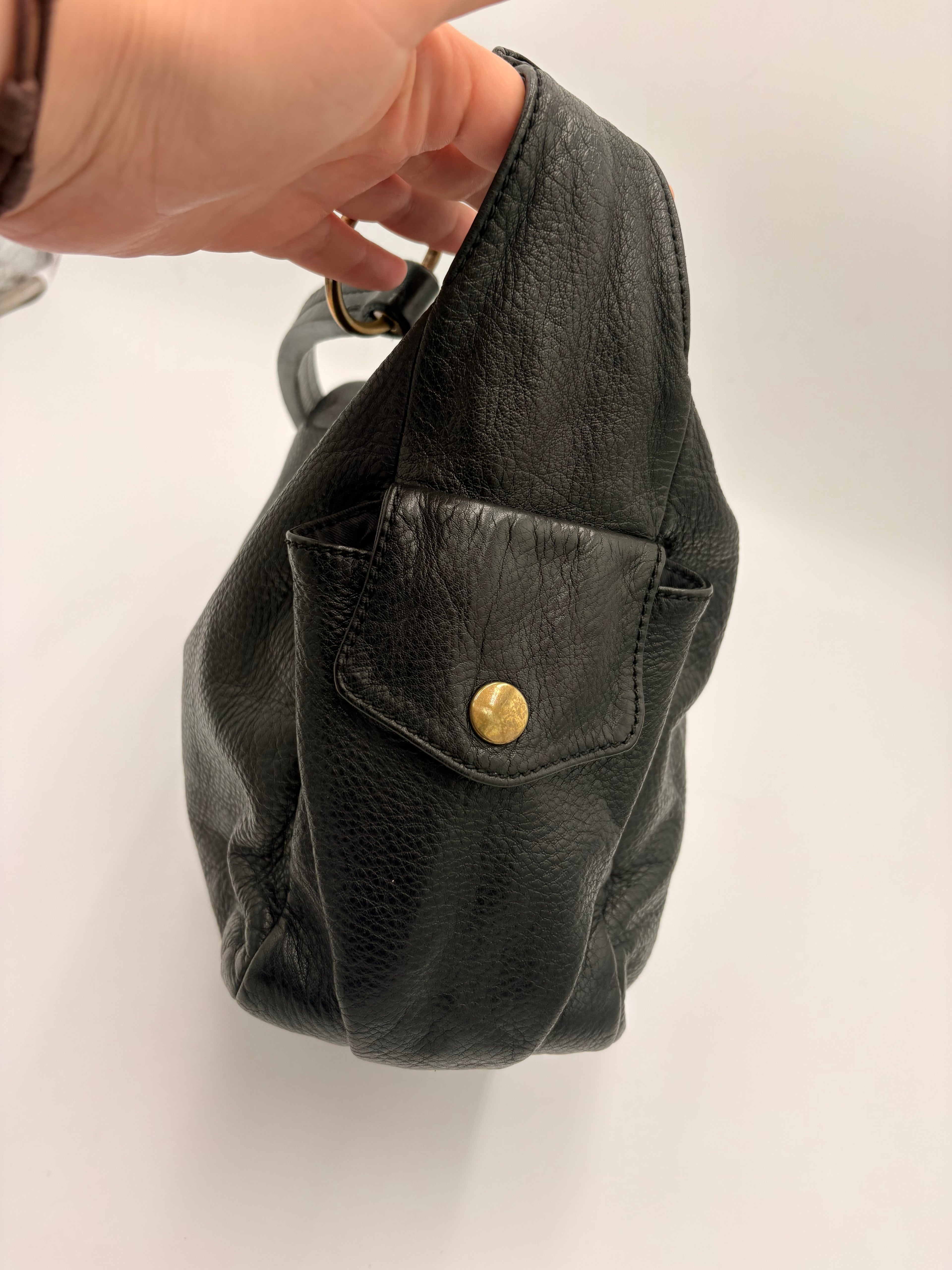 Borsa a Tracolla Miu Miu Pocket Vintage Nera