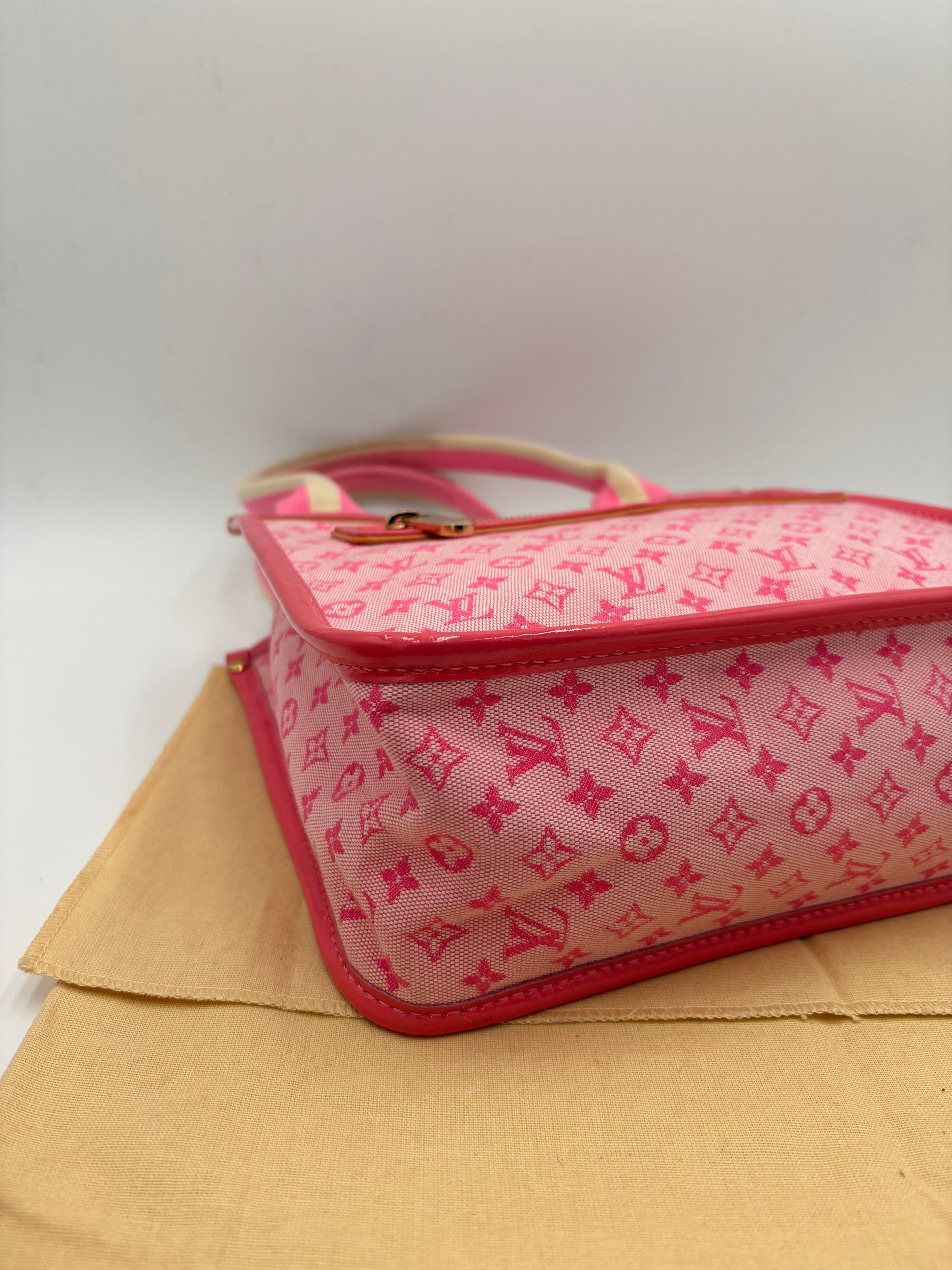 Louis Vuitton Kathleen – Monogram Mini Lin Rosa