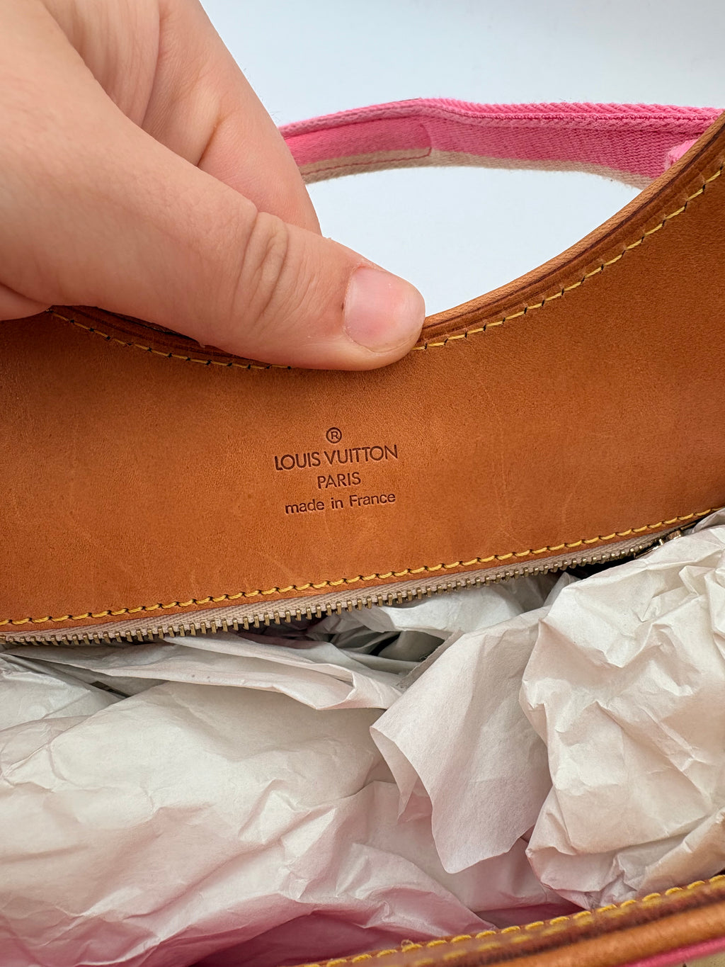 Louis Vuitton Kathleen – Monogram Mini Lin Rosa