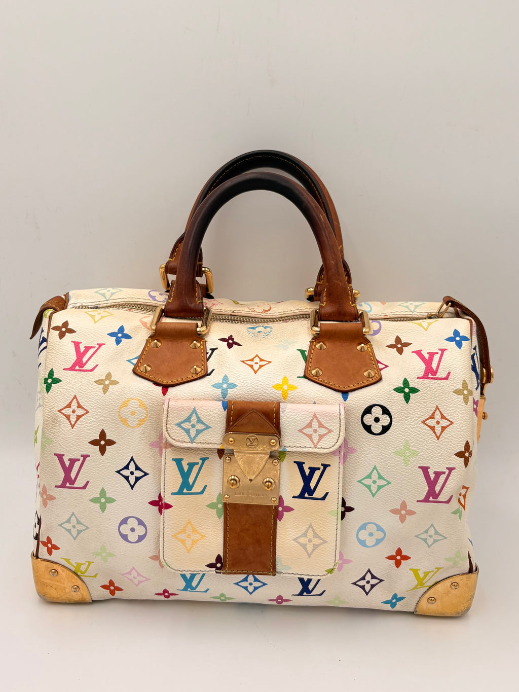Louis Vuitton Speedy 30 Monogram Multicolor (2006) – Takashi Murakami