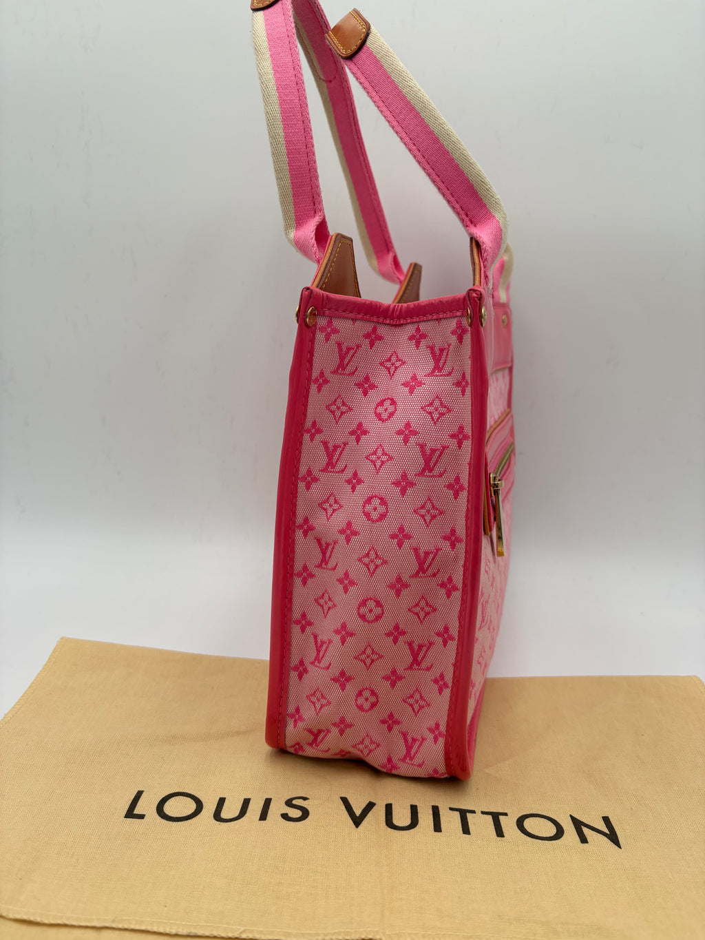 Louis Vuitton Kathleen – Monogram Mini Lin Rosa