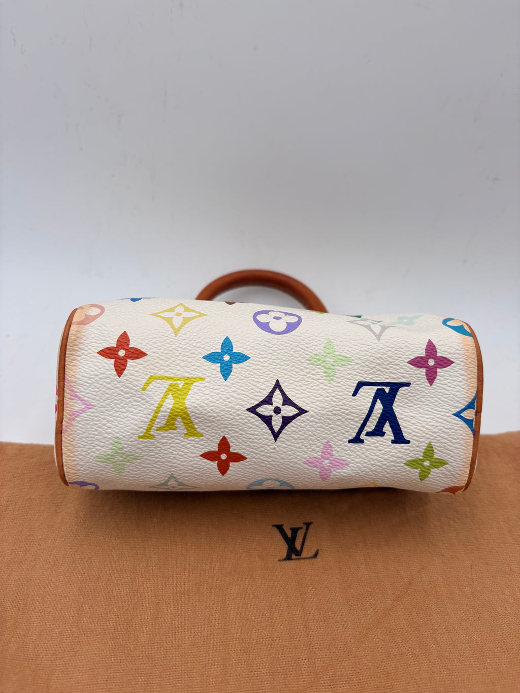 Louis Vuitton Nano Speedy Multicolor Blanc (2003) – Takashi Murakami