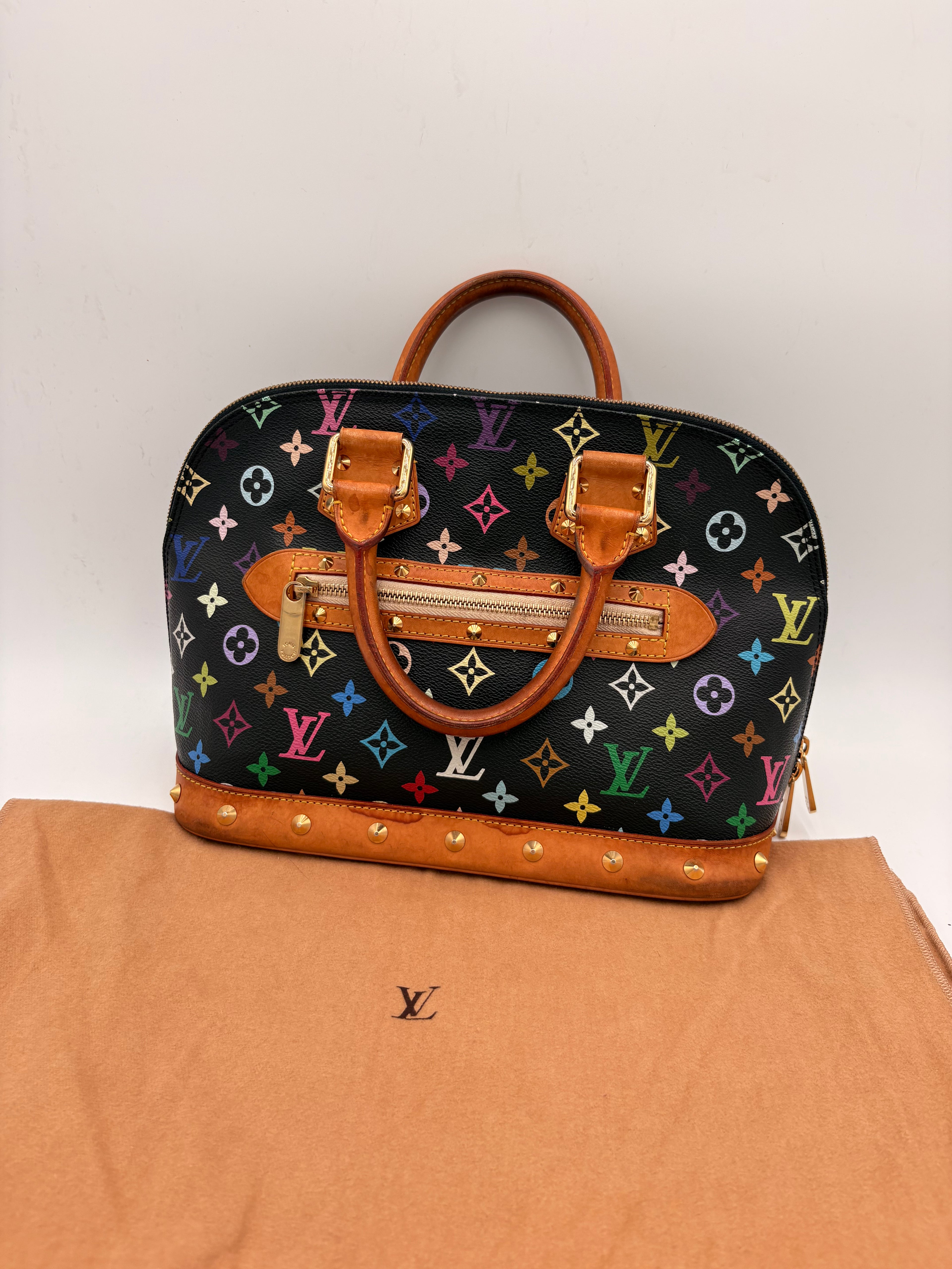 Louis Vuitton Alma Multicolor Noir (2004) – Takashi Murakami