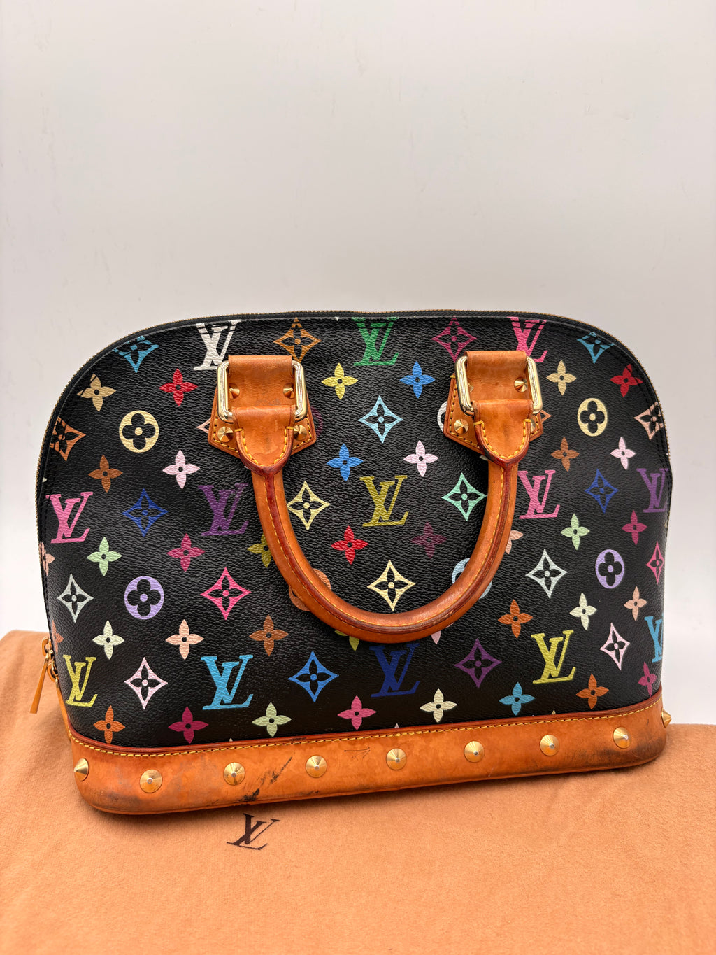 Louis Vuitton Alma Multicolor Noir (2004) – Takashi Murakami
