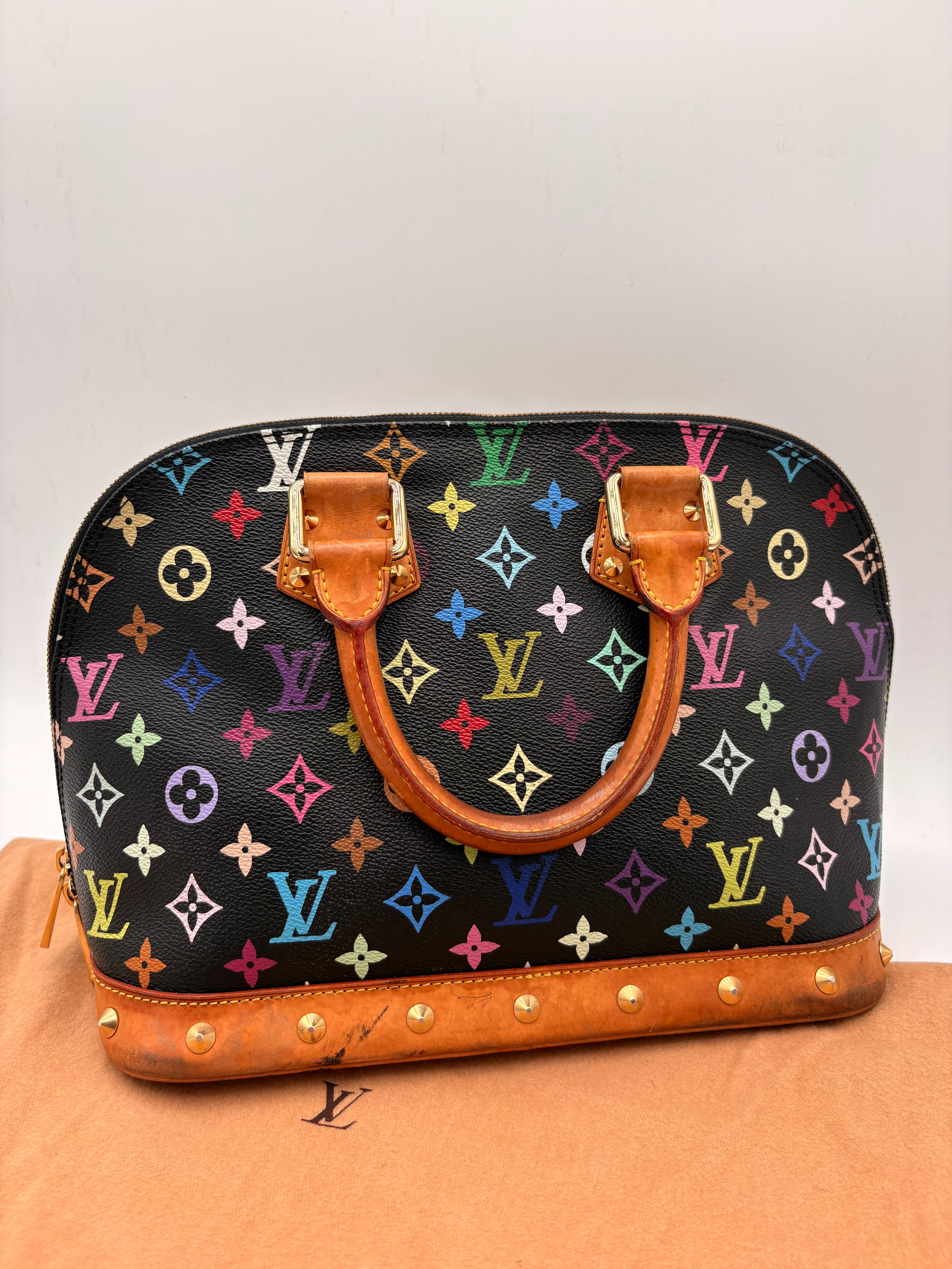 Louis Vuitton Alma Multicolor Noir (2004) – Takashi Murakami