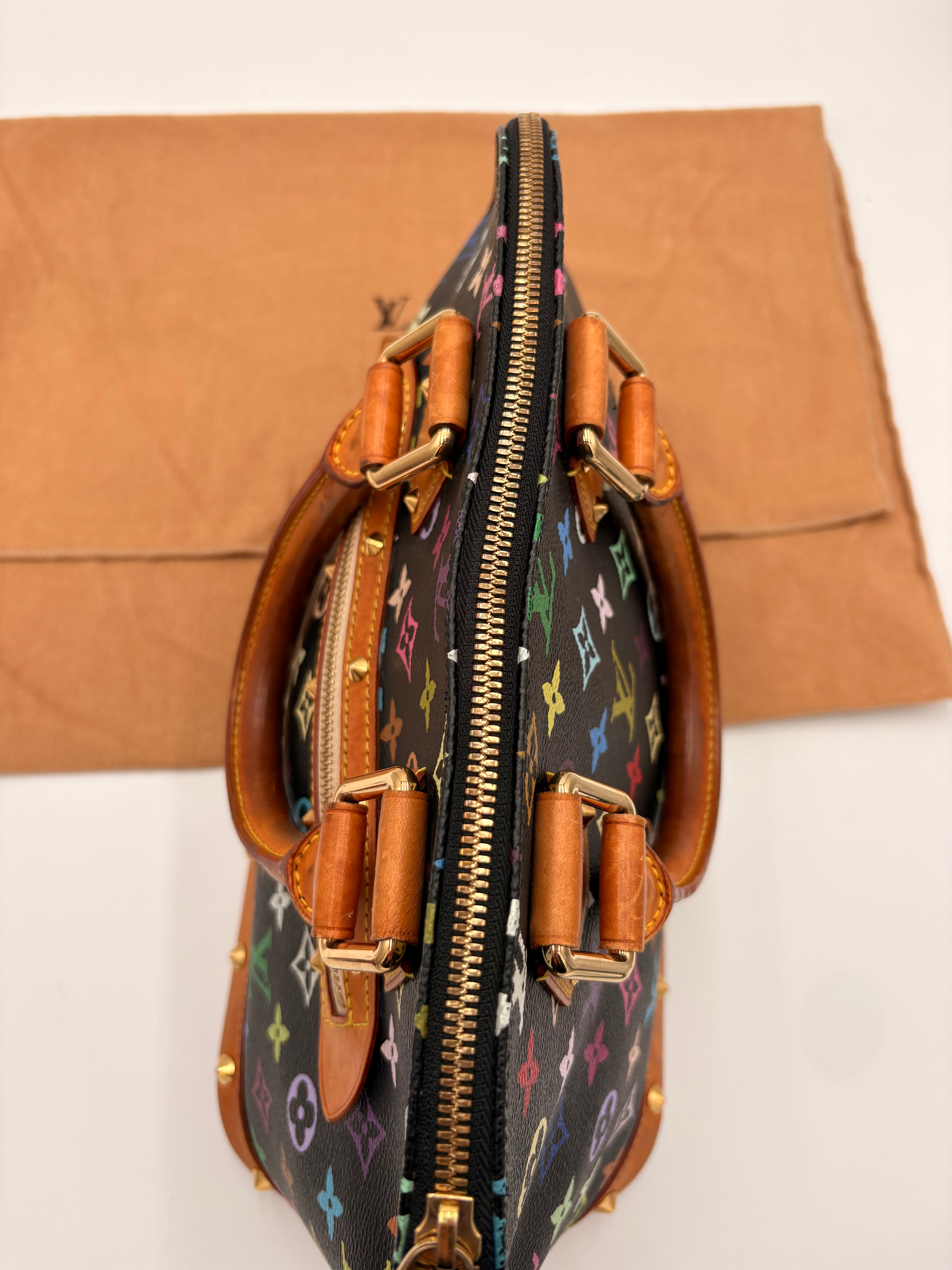 Louis Vuitton Alma Multicolor Noir (2004) – Takashi Murakami