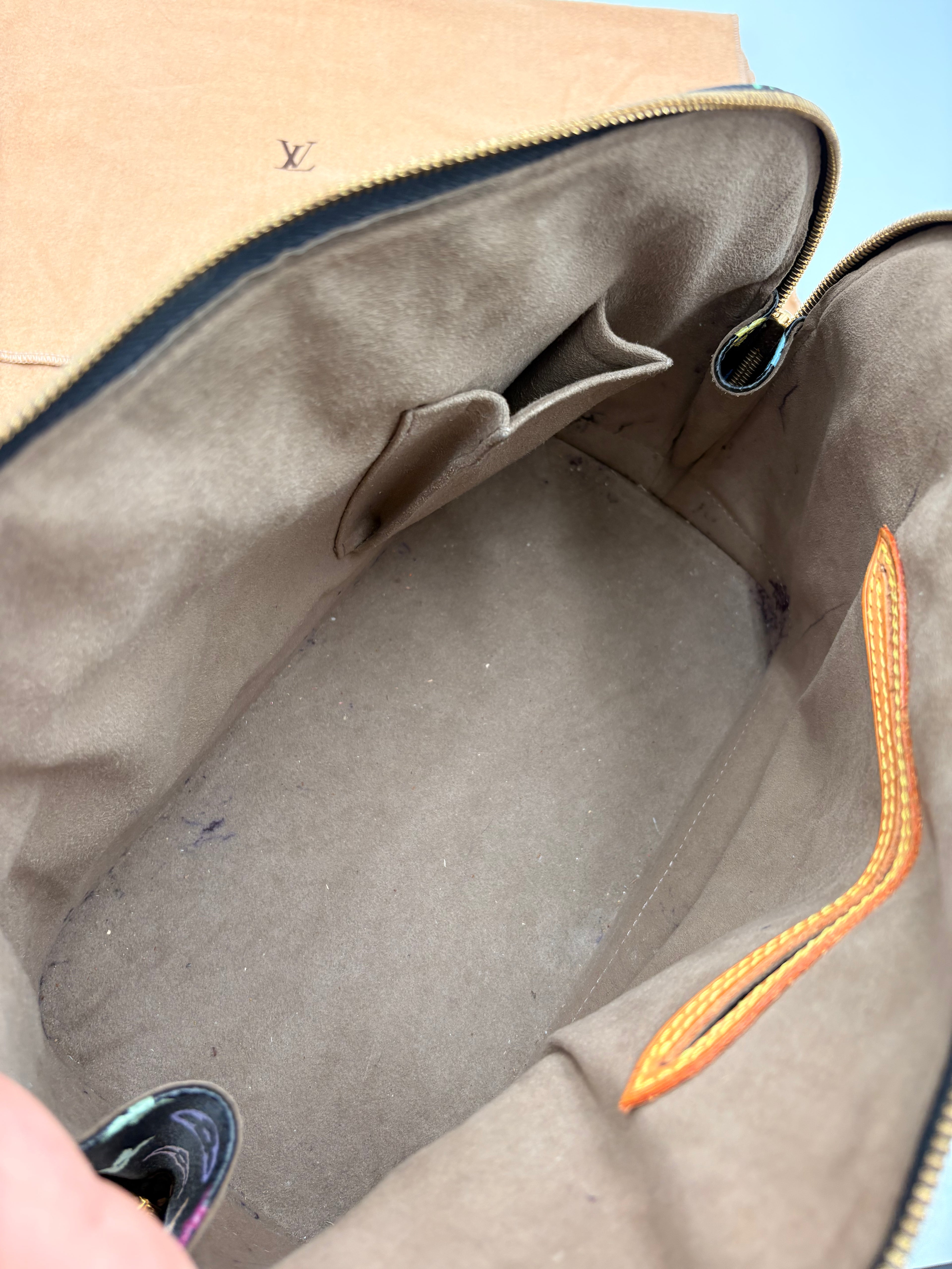 Louis Vuitton Alma Multicolor Noir (2004) – Takashi Murakami