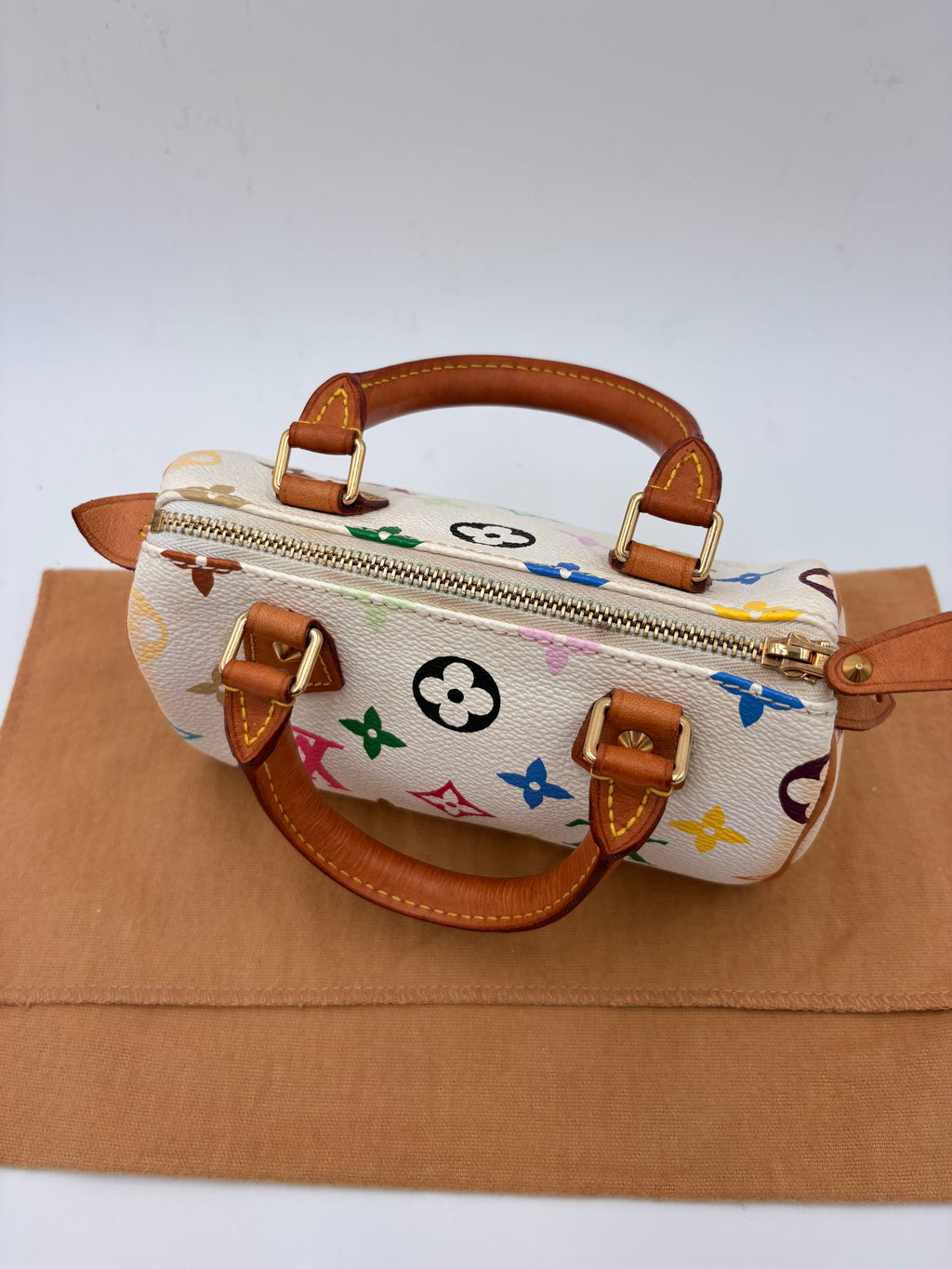 Louis Vuitton Nano Speedy Multicolor Blanc (2003) – Takashi Murakami
