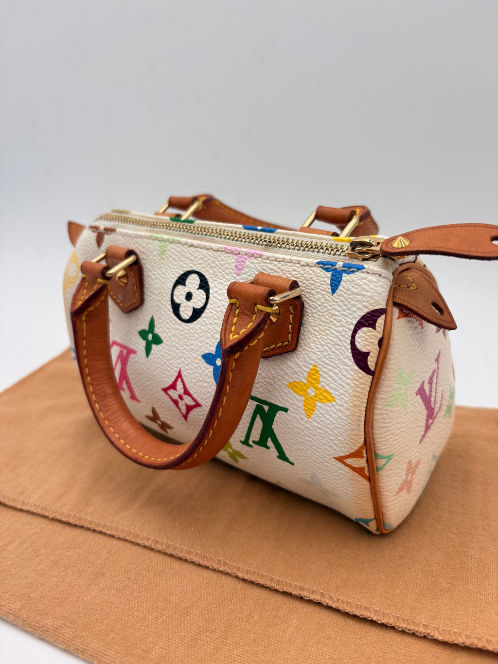 Louis Vuitton Nano Speedy Multicolor Blanc (2003) – Takashi Murakami