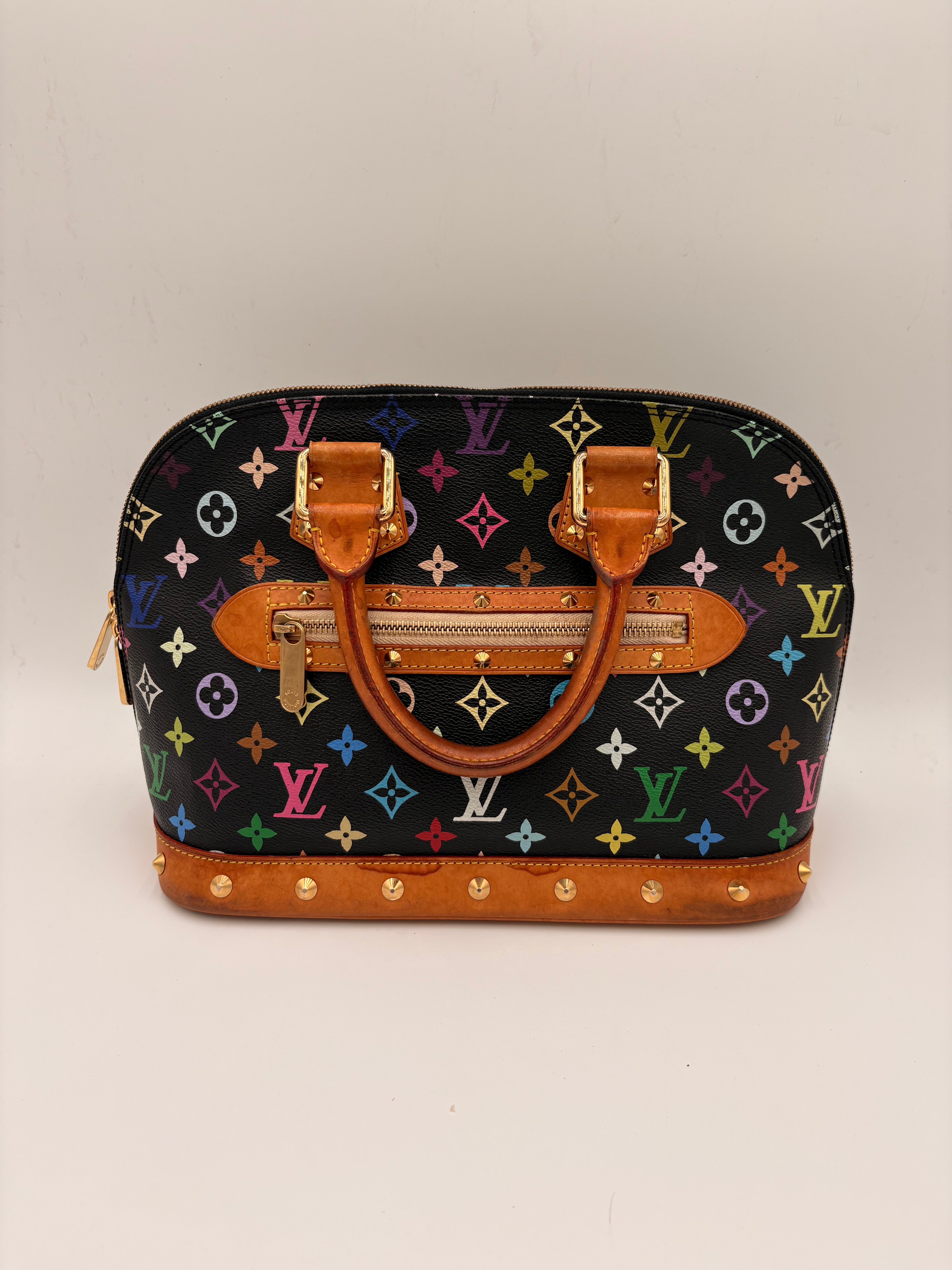 Louis Vuitton Alma Multicolor Noir (2004) – Takashi Murakami